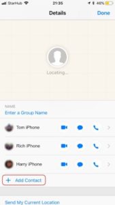 iMessage-Gruppenchat