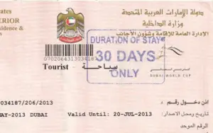 Dubai-Visumstatus
