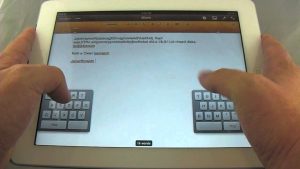 iPad-Tastatur